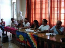 Asamblea del COMANDO DE DEFENSA DEL RÍO Y LA TIERRA.