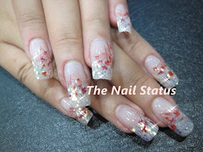 The Nail Status: Glitzy Bling Bling Nails