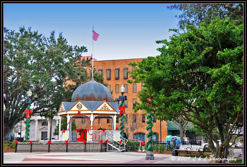 Ocala, Central Florida & Beyond Gazebo in downtown square