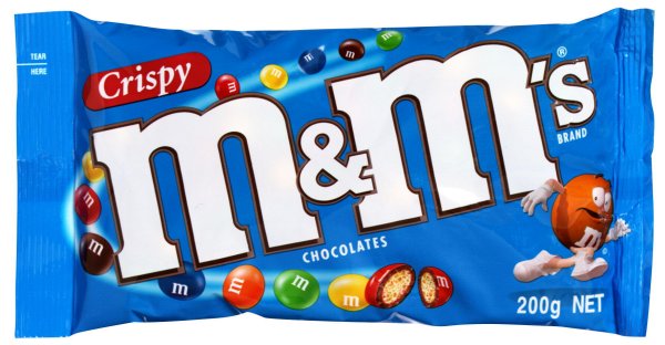 M&M's: Crispy, Blue, Yellow, Green, Red • Ads of the World™