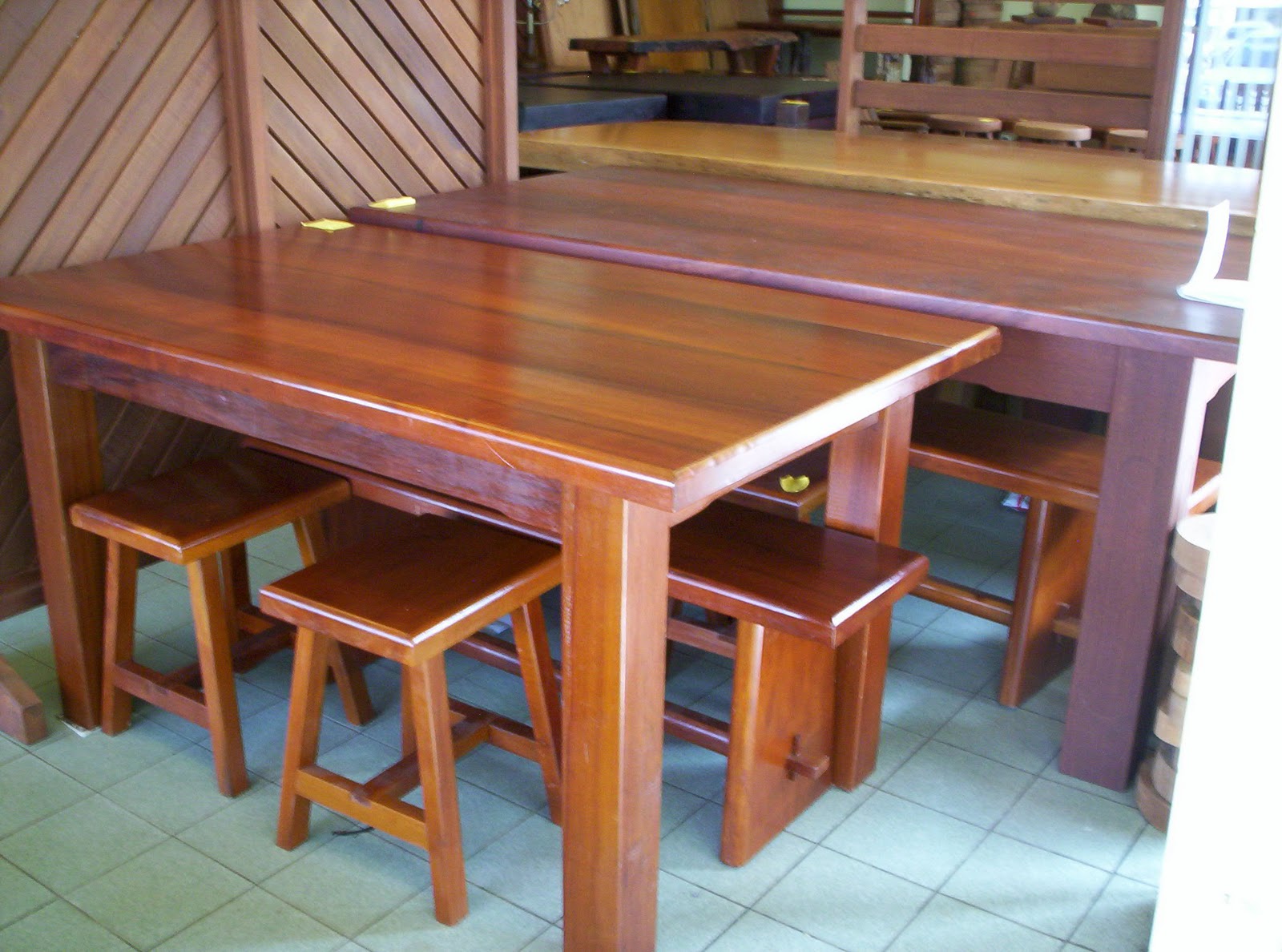 Belian wood furniture design We are selling furniture made from belian