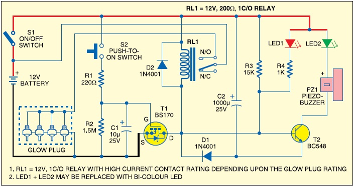 Electronics EveryWhere: Glow Plug Controller
