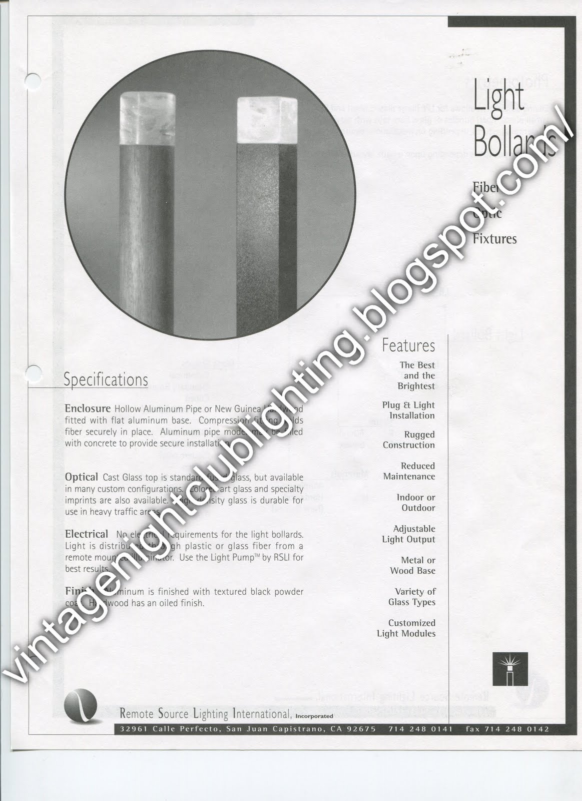 Vintage Night Club Lighting: Remote Source Lighting International (RSLI ...