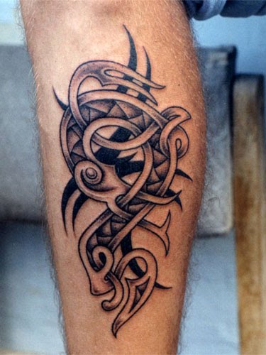 Celtic Tribal Tattoo Art
