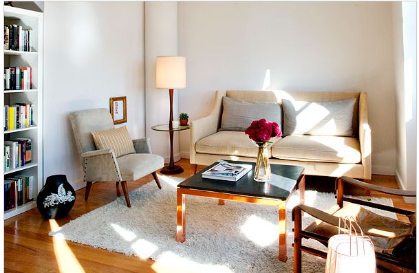 ANTES & DEPOIS da kitinet feminina. Blog Achados de Decoração