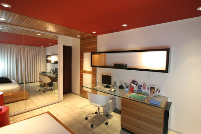 Antes e Depois na decoração do quarto de solteiro. Blog Achados de Decoração