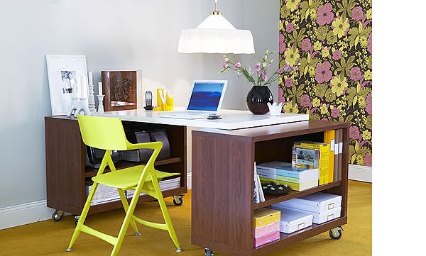Home Office ou ateliê? Todas as decorações são lindas. Blog Achados de Decoração