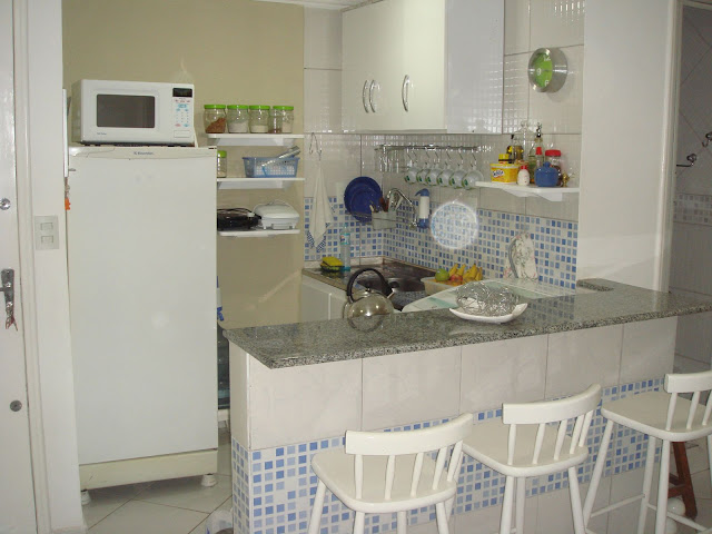 Kitnet linda do Leitor do Blog. Antes e Depois da Decoração. Blog Achados de Decoração