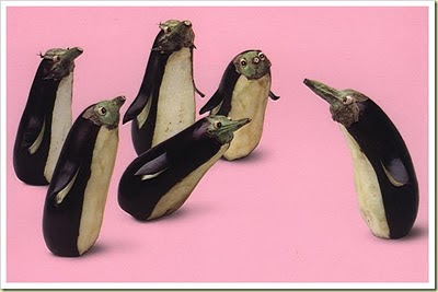 Fofura do Dia: Decoração com legumes