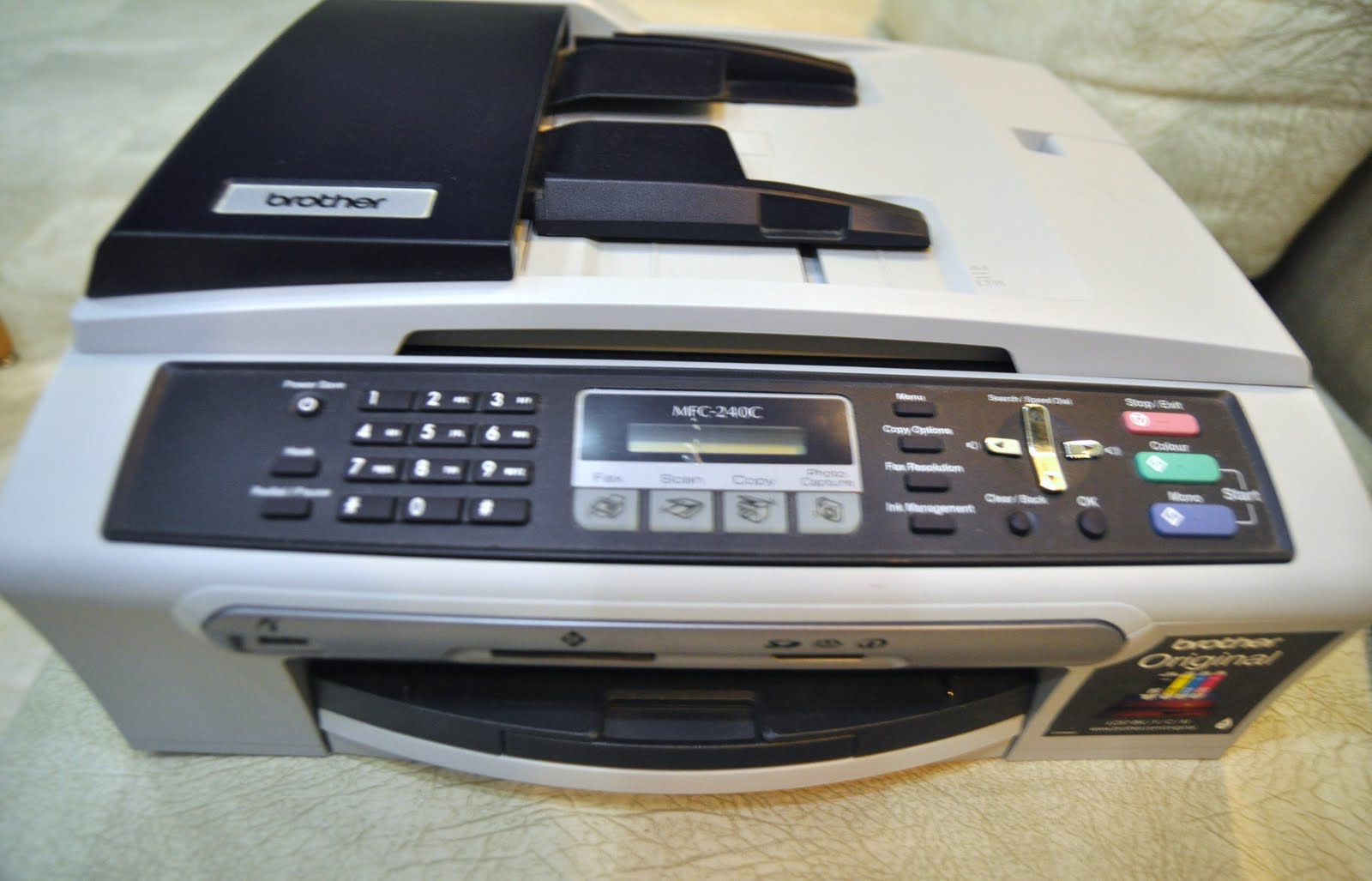 Brother advantage printer mfc 240c