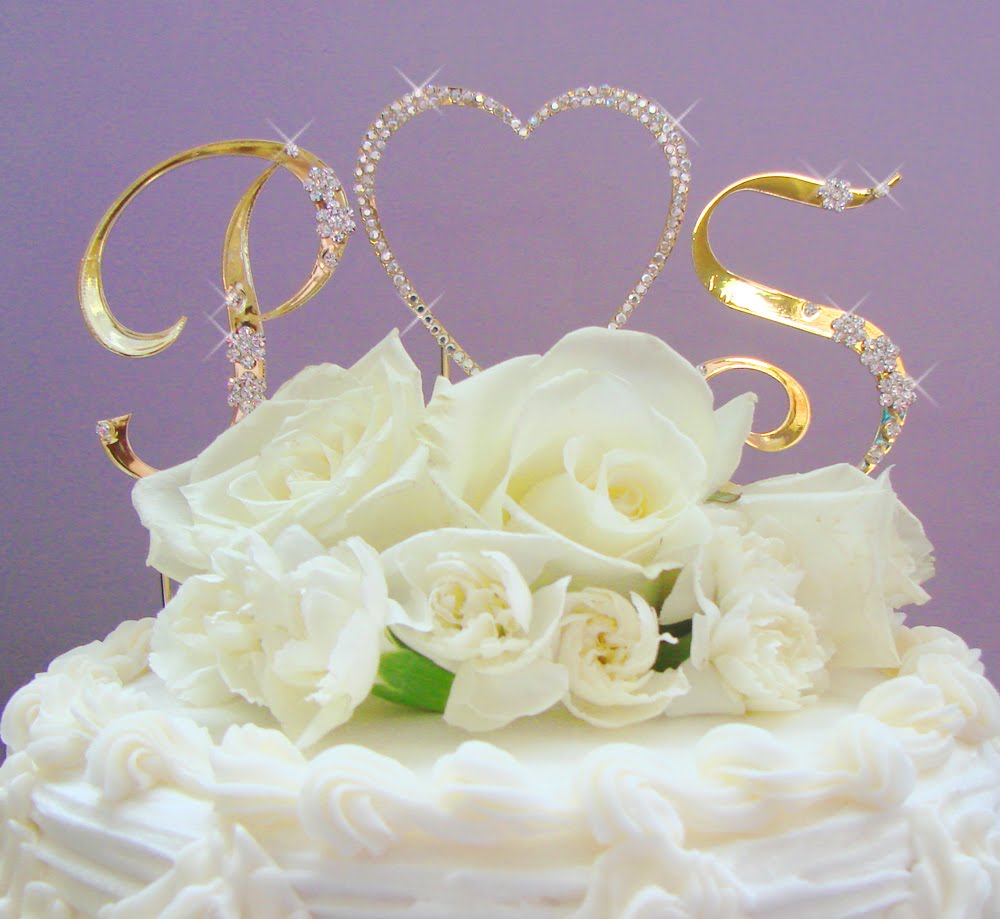 Cake Topper Online Heart Wedding Cake Toppers at Cake Topper Online
