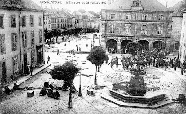 L'émeute du 28 juillet 1907