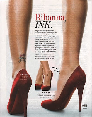 rihanna tattoos arabic. Rihanna#39;s 14 tattoo#39;s