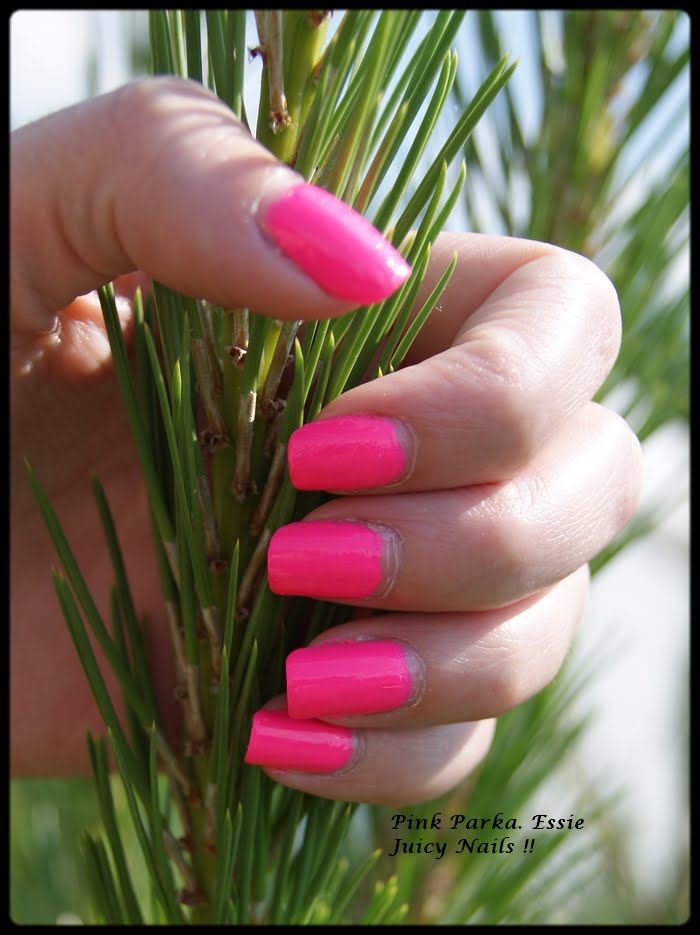 Juicynails !!! Pink Parka. Essie