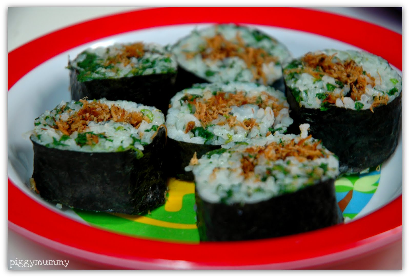 Mom's Crazy Kitchen Pork Floss Sushi