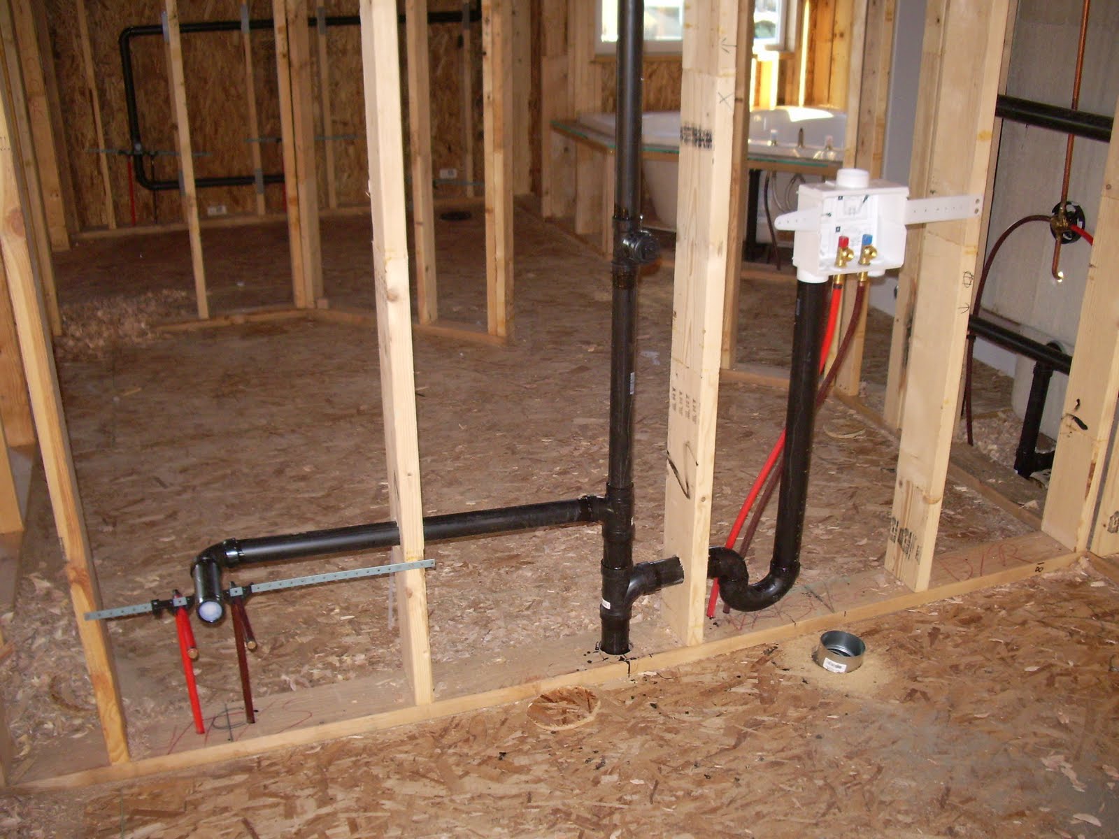 Building with Olin Homes Plumbing/ Venting