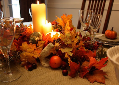 Classic with a Twist: Last Minute Thanksgiving Table Centerpieces: My ...
