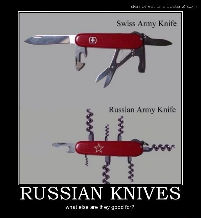 russian army knife