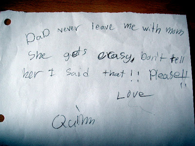 funny kid note