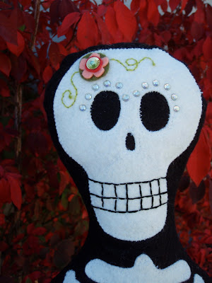 day of the dead skeleton doll