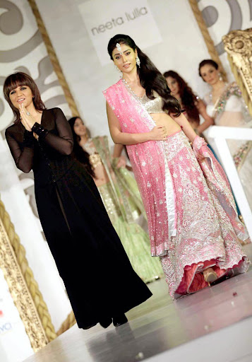 Shriya Saran on for Bridal Fashion Week Photoshoot