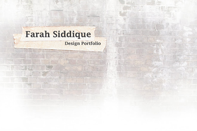 Farah Siddique design portfolio
