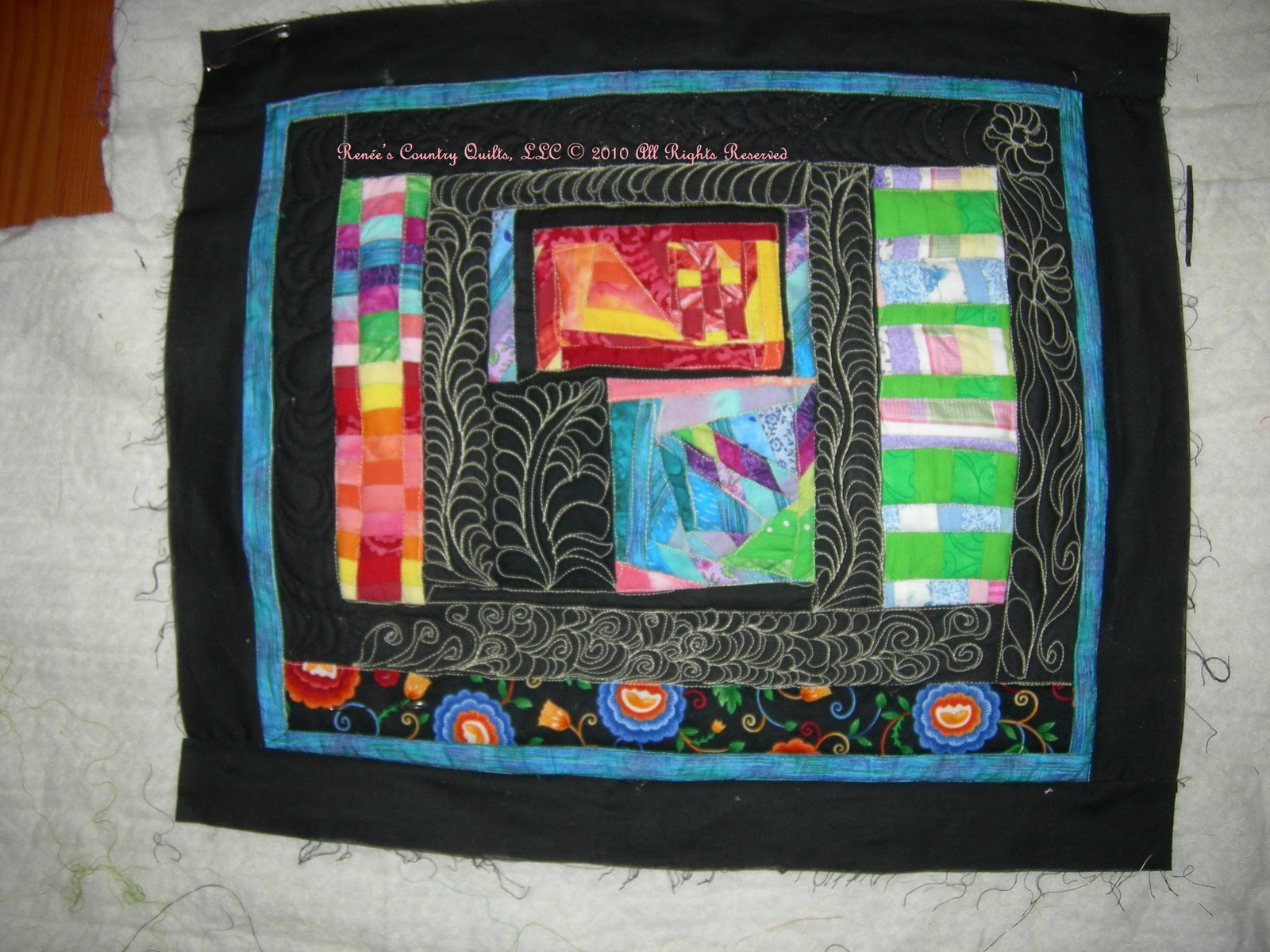 Renée's Country Quilts LLC Small Art Quilt is Quilted