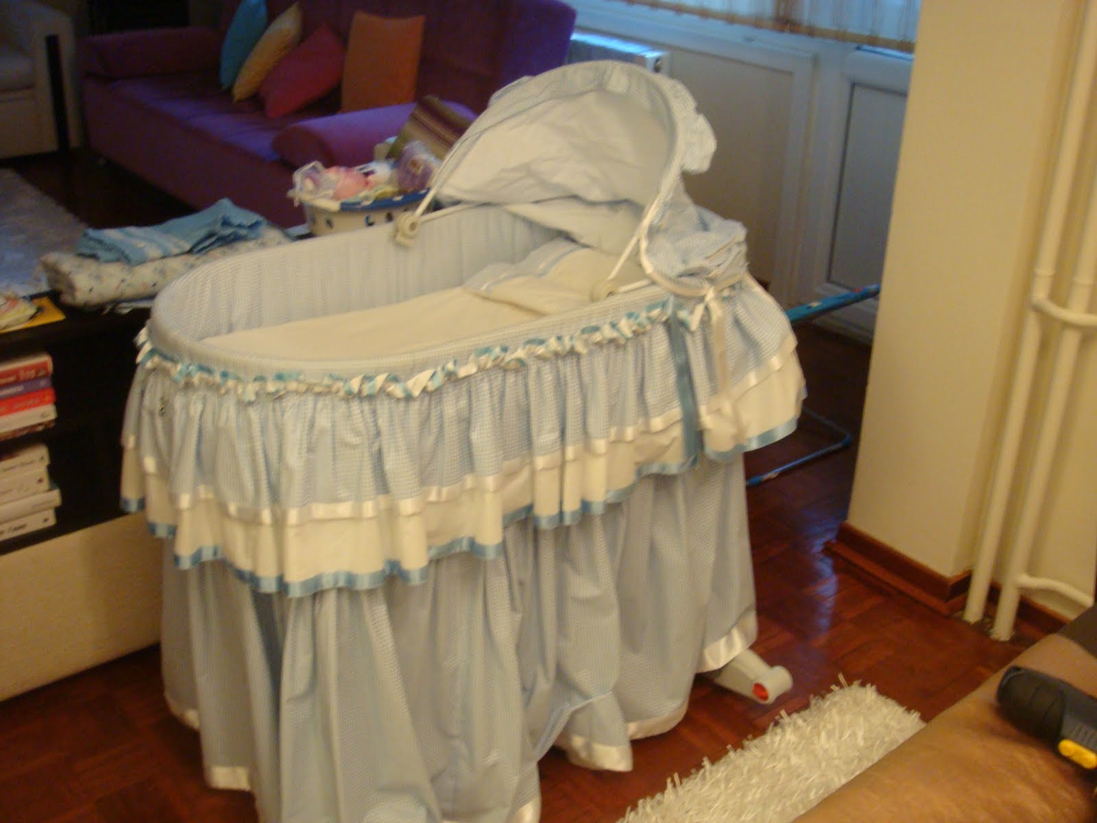 İkinci El Bebek Eşyaları Pierre Cardin Sallanır Beşik