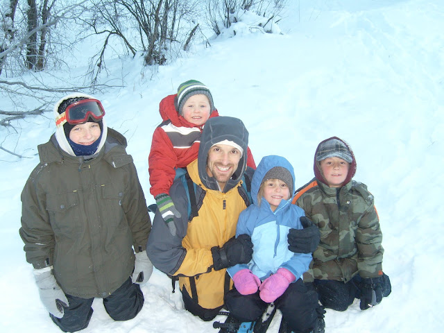 Snow Shoein' with Ty and Mackay