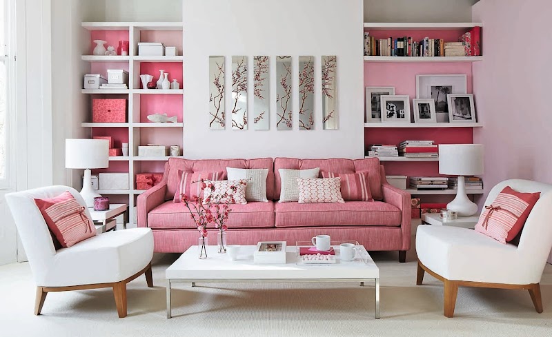 Concept 39+ Pink Living Room Furniture