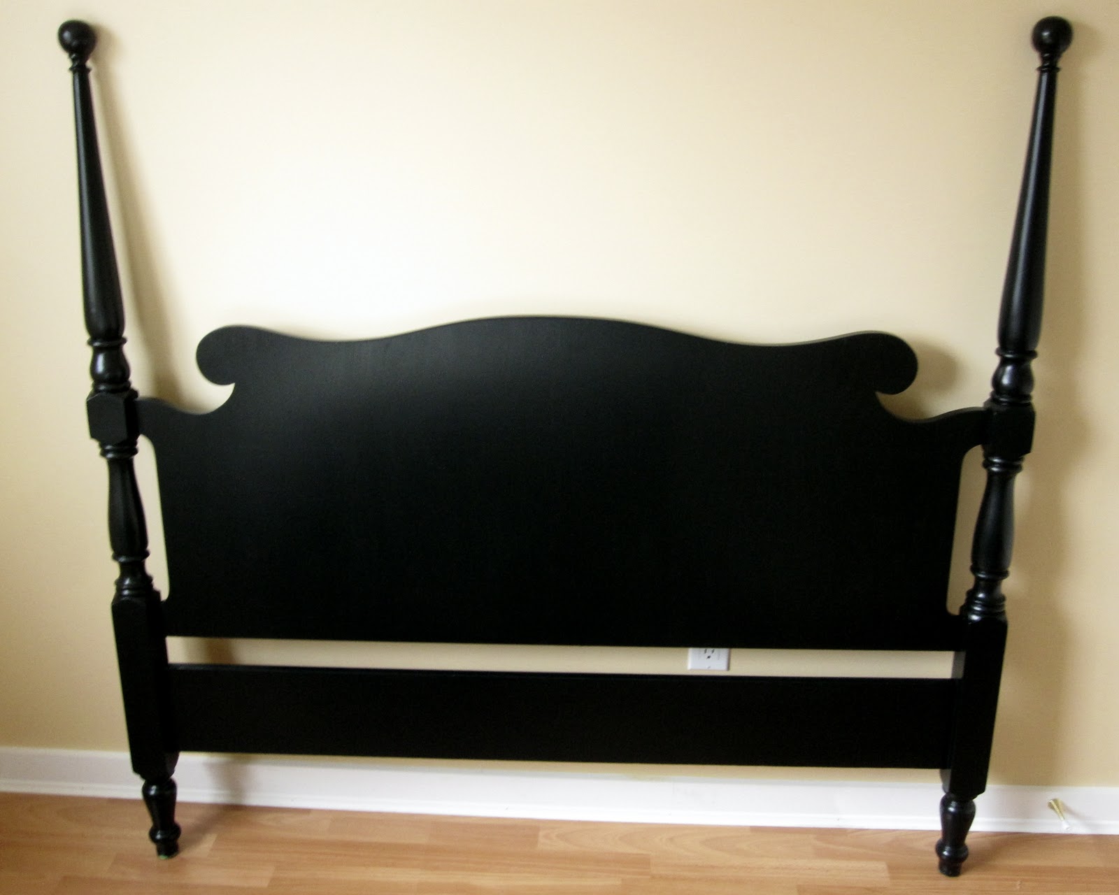 sweet tree furniture black antique double headboard