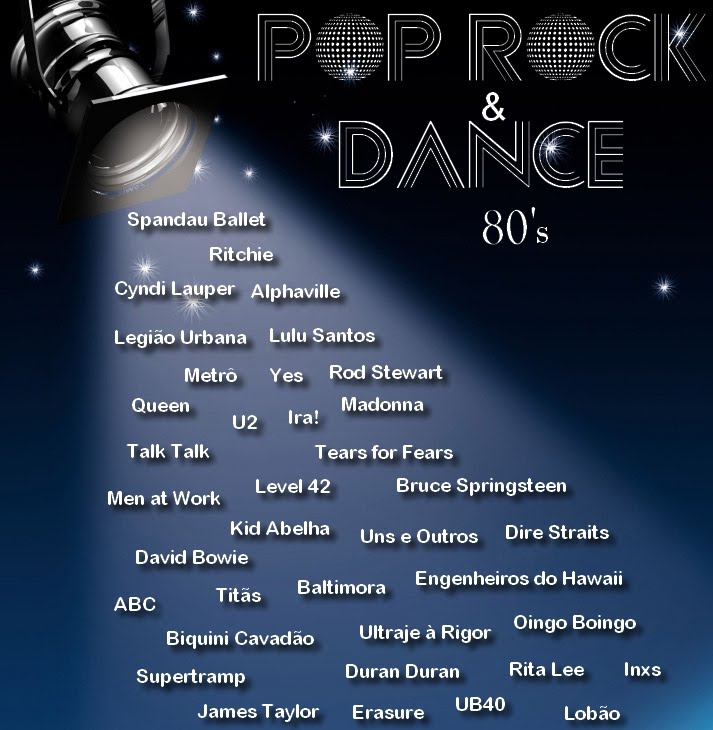 POP ROCK & DANCE 80's