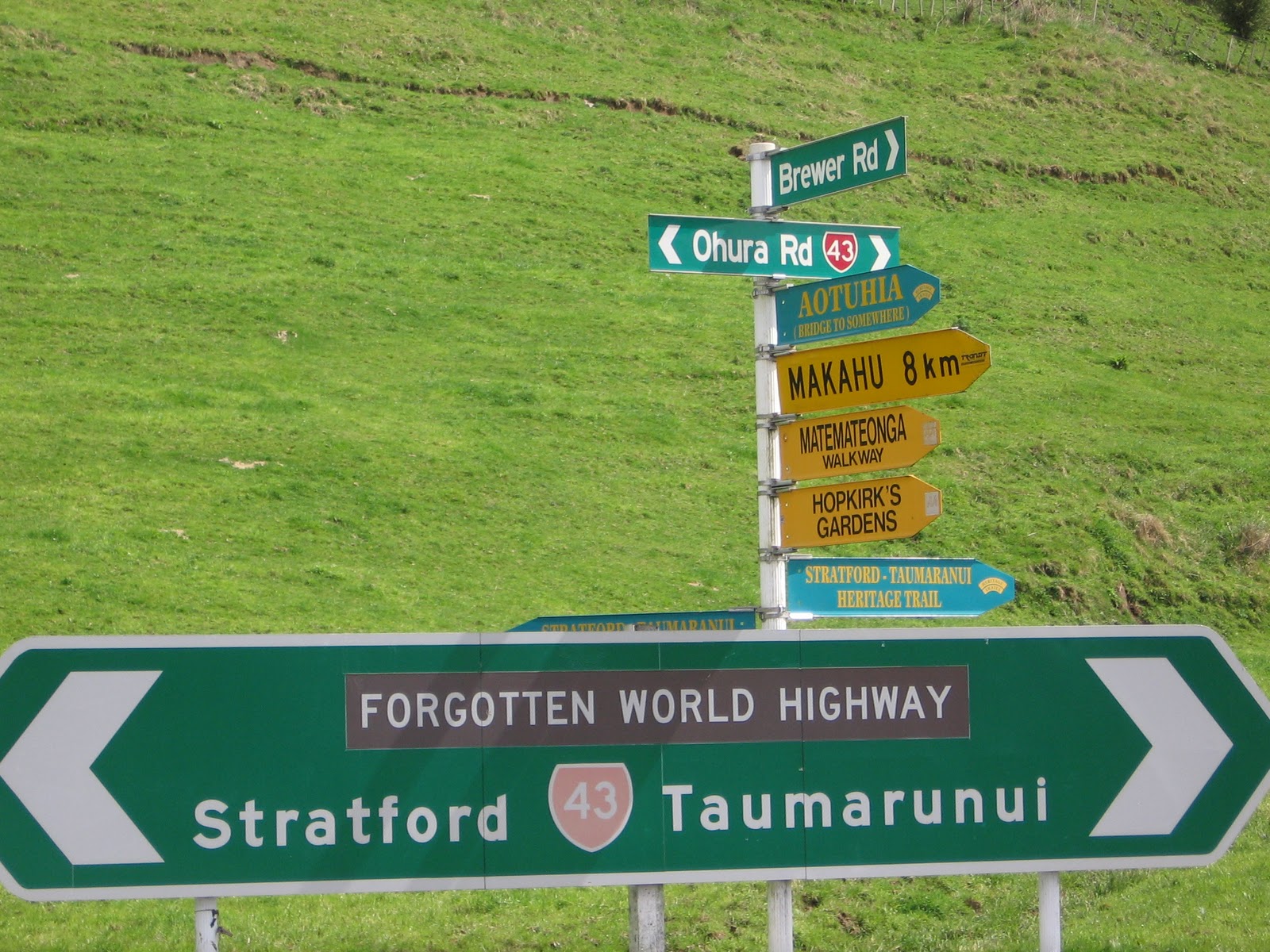 Prairiedogs in New Zealand Hawera to Wanganui to Raukawa