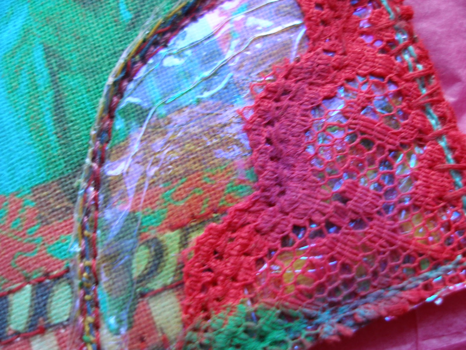 twodressesstudio Experimenting with Art Glitter Fantasy Film Tutorial Mixed Media ATC