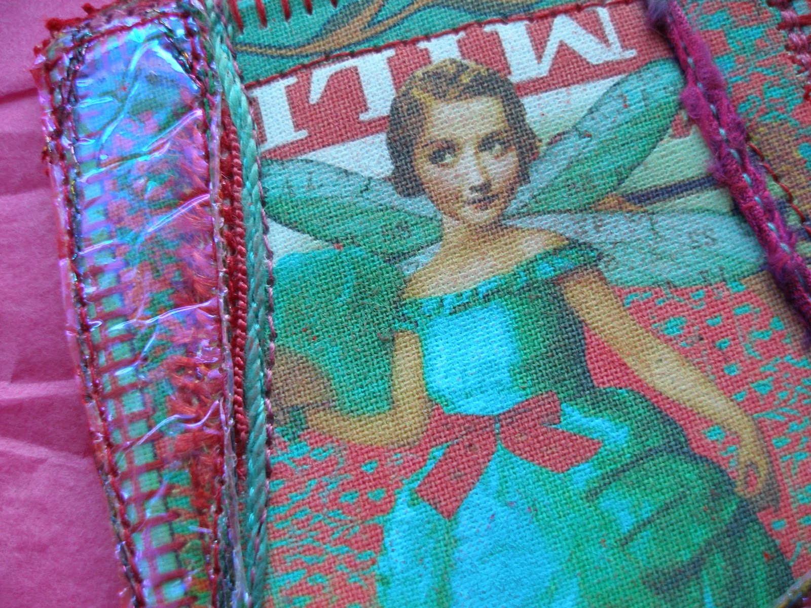 twodressesstudio Experimenting with Art Glitter Fantasy Film Tutorial Mixed Media ATC