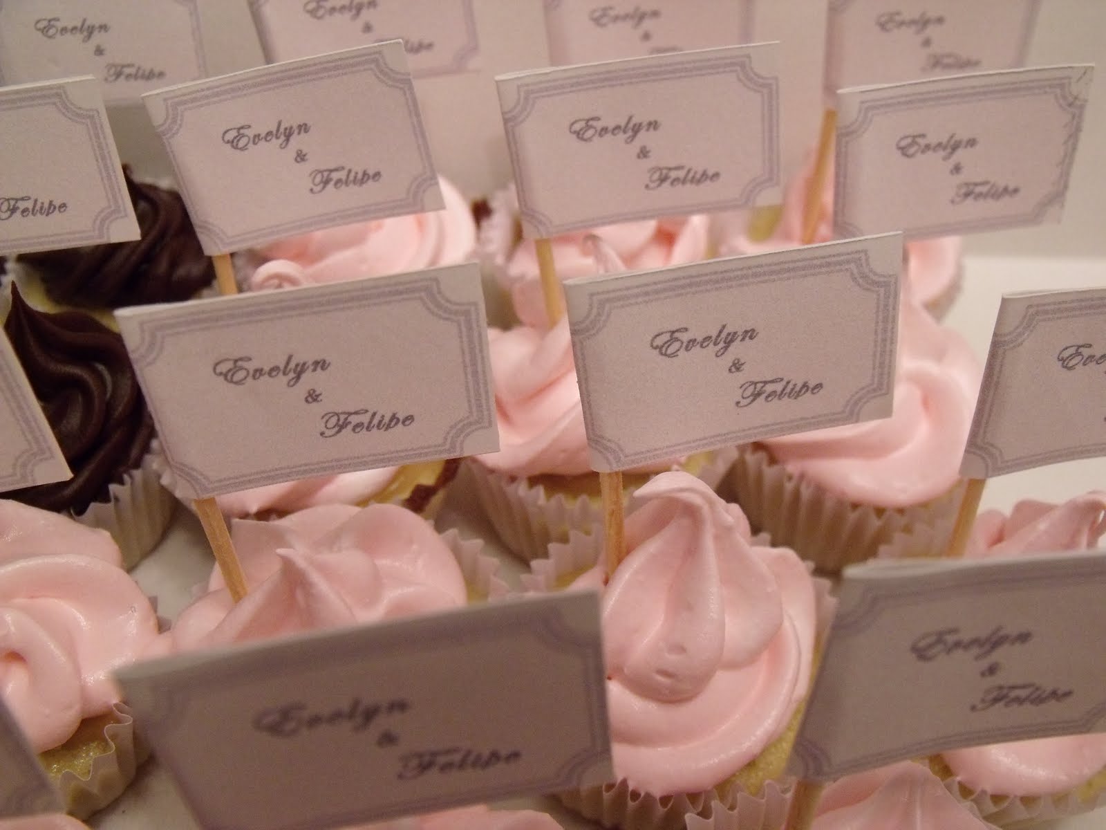 Baunilha Cupcakes Casamento Perfeito