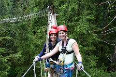 Shauna and I on our zip-lining adventure!