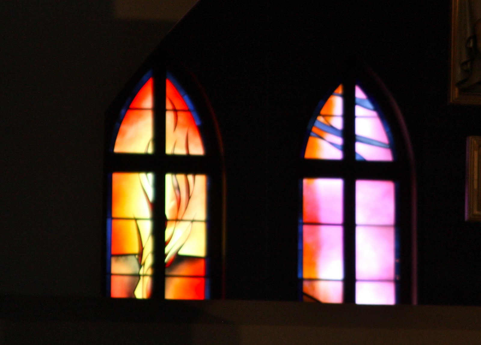 Cahjocky and the "Old Salt" color Carnival 64 stained glass