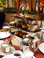 Afternoon Tea - Fullerton Hotel, Singapore