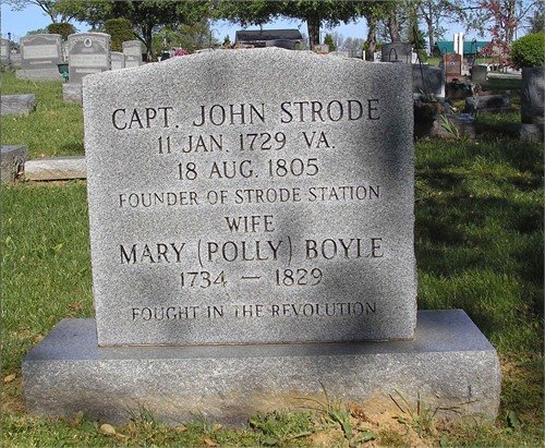 John & Molly's gravestone