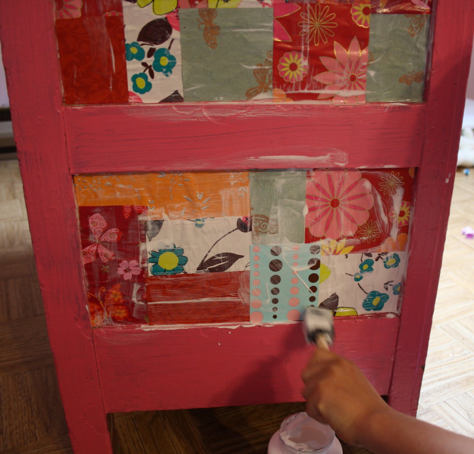 Twig and Toadstool It's Mod Podge Friday...Let's Decoupage an Old