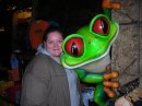 At Rainforest Cafe
