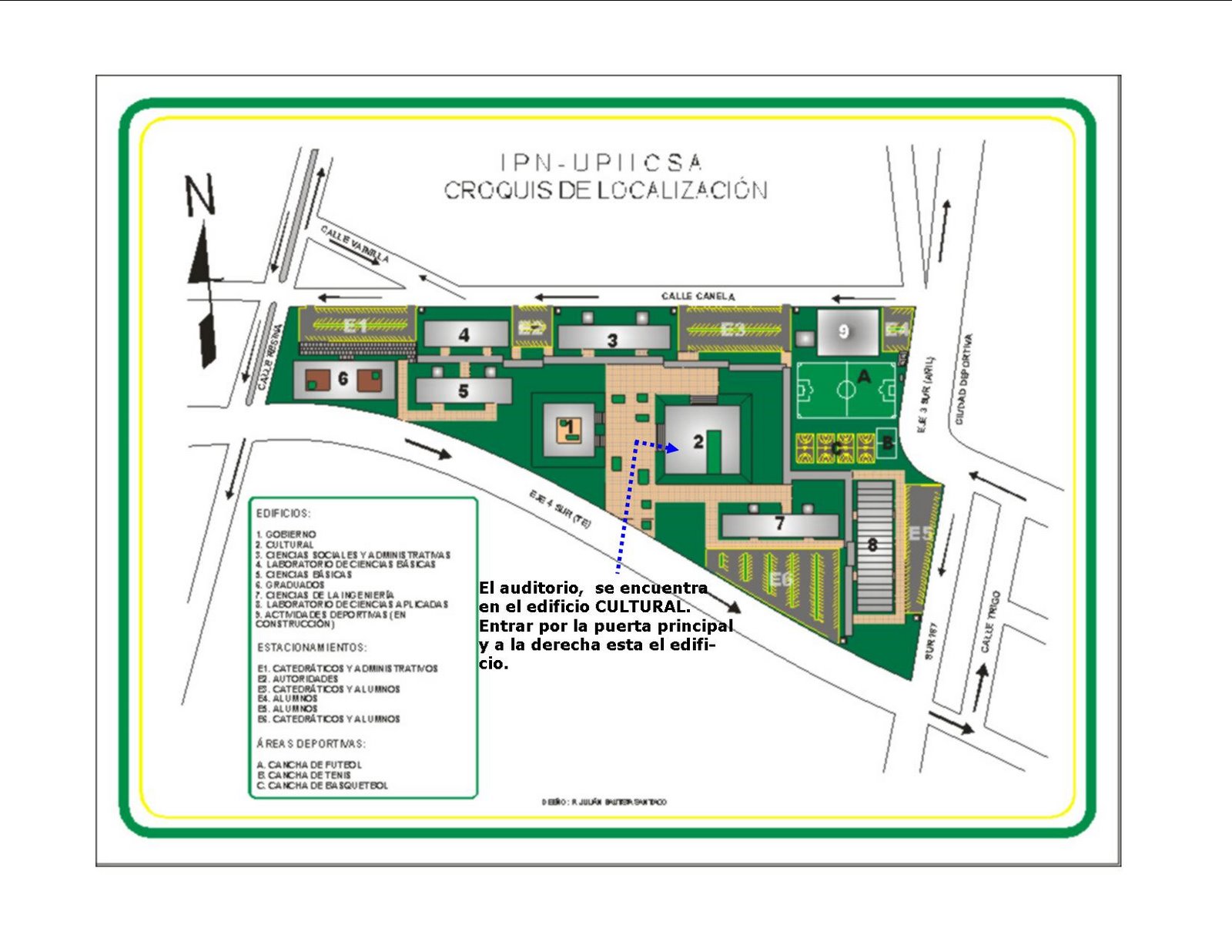 CROQUIS DE UPIICSA