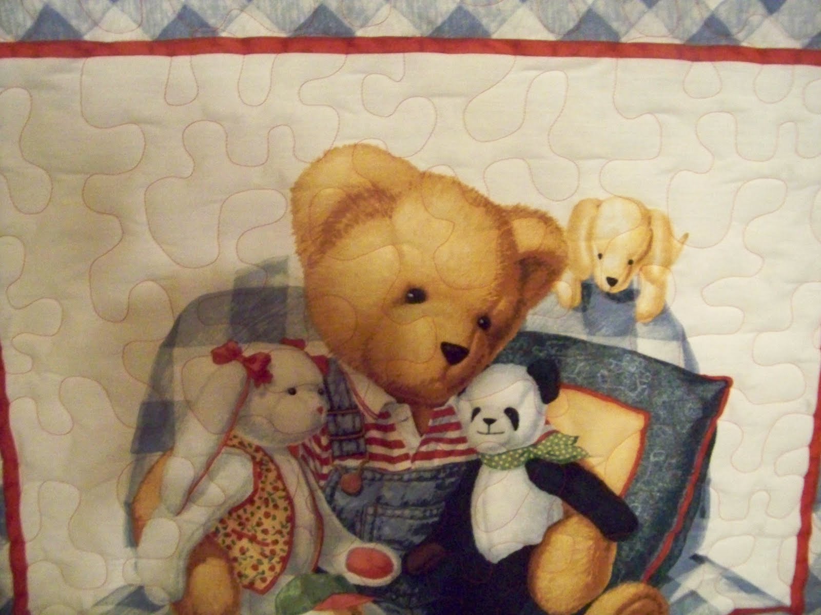 Judy's Quilts & Ramblin's 4/28 Twin Teddy Bear Quilts, Calves, Archery