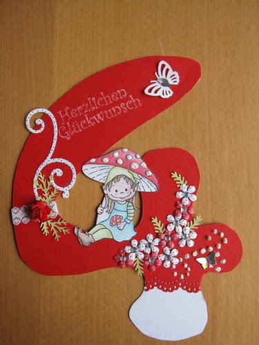 Simones Kreativblog: Fliepi Karte zum 4. Geburtstag