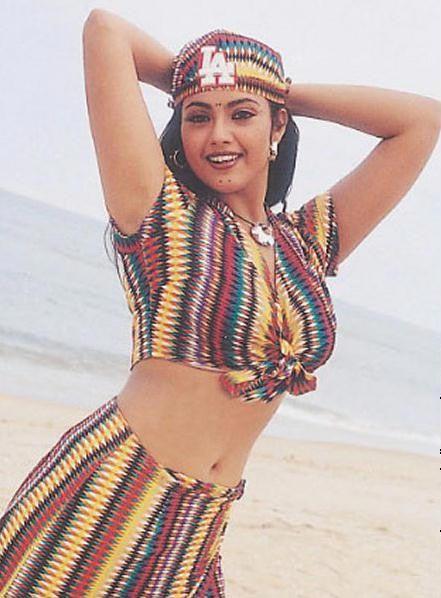 Film Actress Photos Actress Meena Hot Navel Show Photos