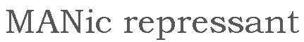 MANic repressant