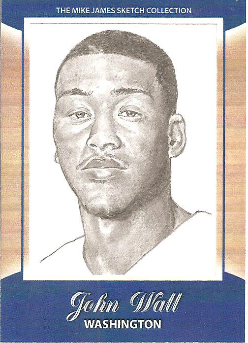 Pack War Thanksgiving Contest John Wall Sketch Card