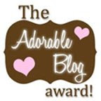 Adorable blog award