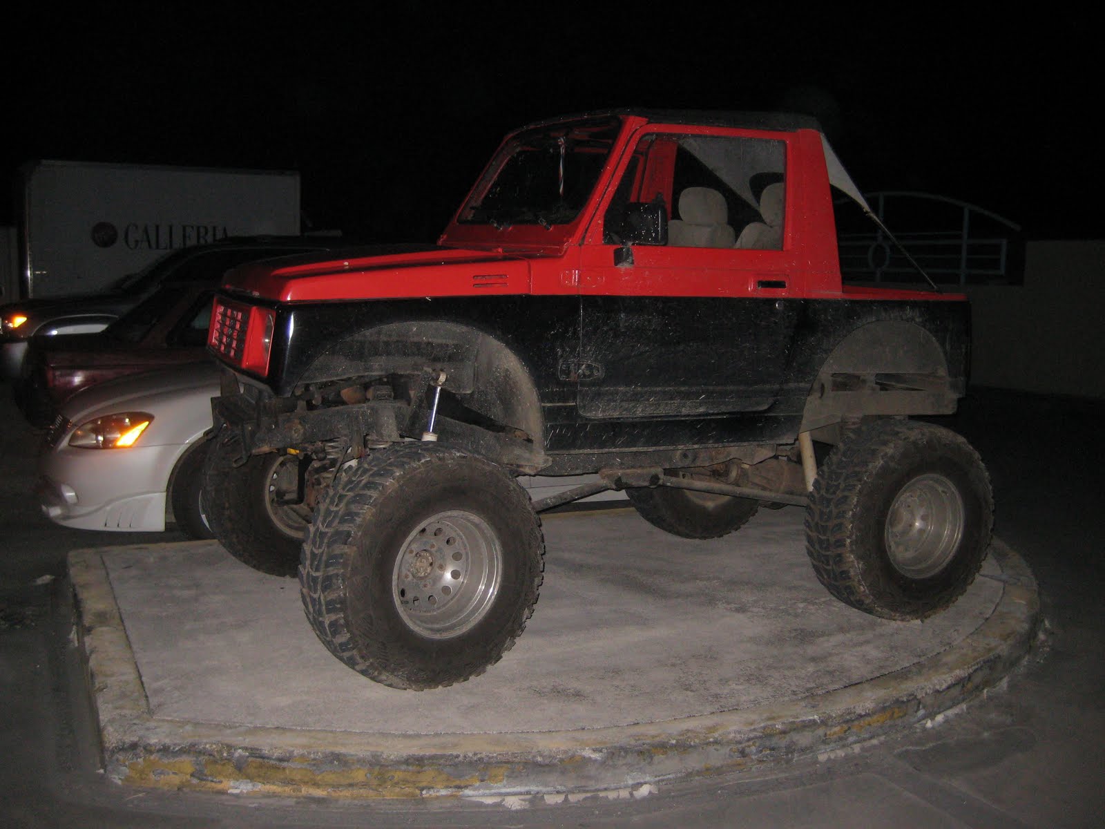 Jen and Stan in Saipan Stan's Special Cars